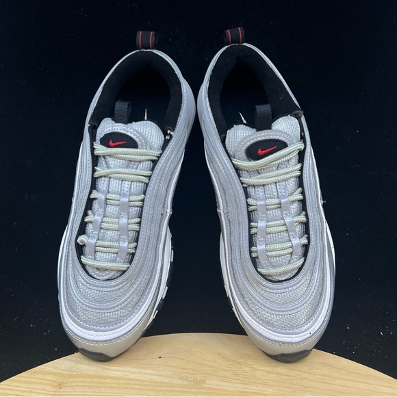 Women's Nike Air Max 97 OG “Metallic Silver/Varsity Red”Multi Size DQ9131-002 - Picture 7 of 9